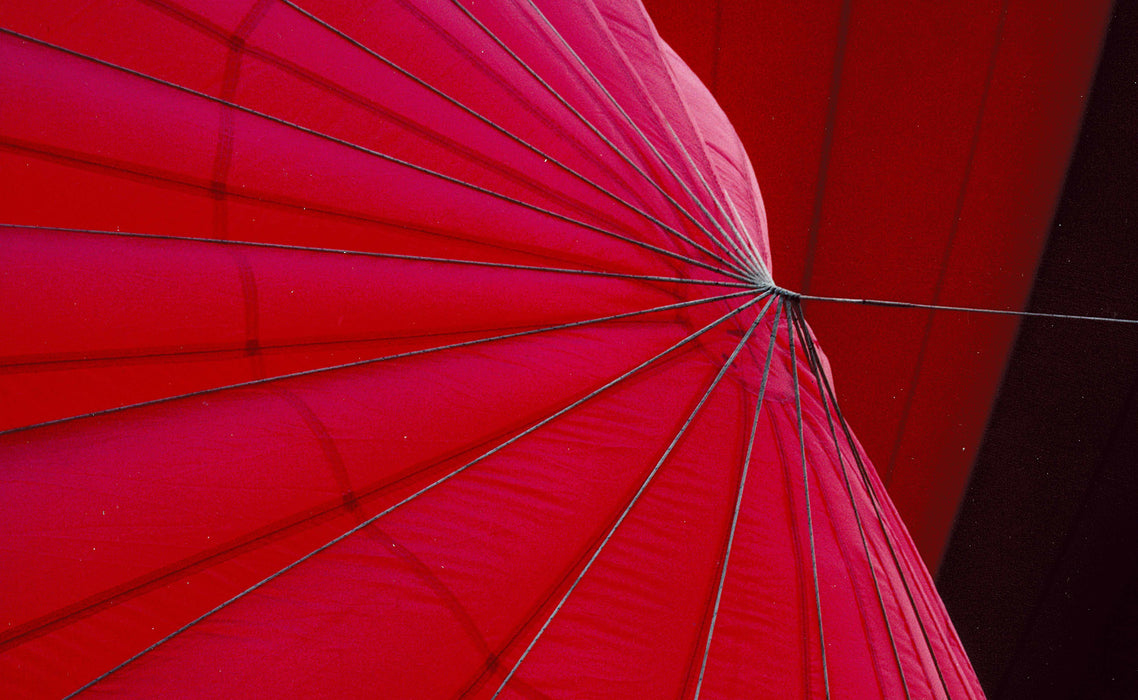 Pink Web | The Great Balloon Race Series is a collection of unusual close-up photos. Check out these vibrant works of modern art.