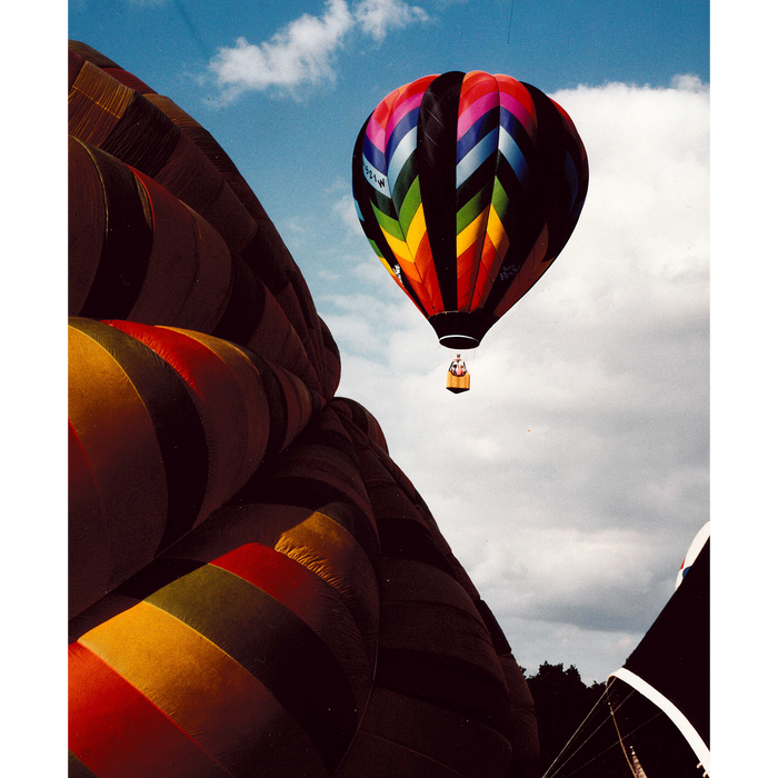 Aloft | The Great Balloon Race Series is a collection of unusual close-up photos. Check out these vibrant works of modern art.