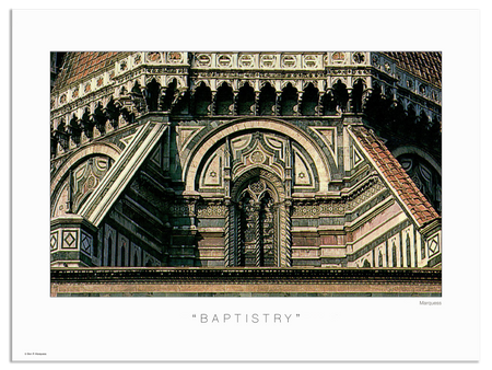 Baptistry Poster | The European Series is a collection of photos that capture the spirit and essence of old Europe.