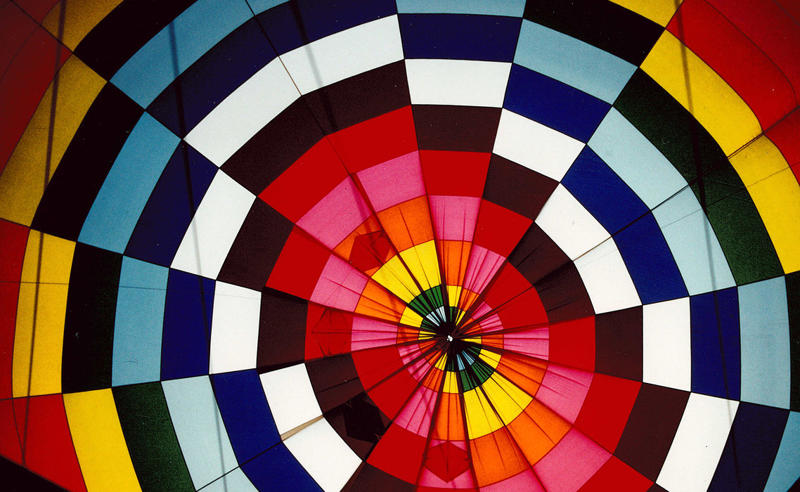Kaleidoscope | The Great Balloon Race Series is a collection of unusual close-up photos. Check out these vibrant works of modern art.