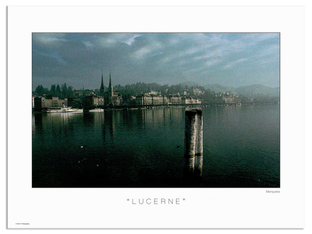 Lucerne Poster | The European Series is a collection of photos that capture the spirit and essence of old Europe.