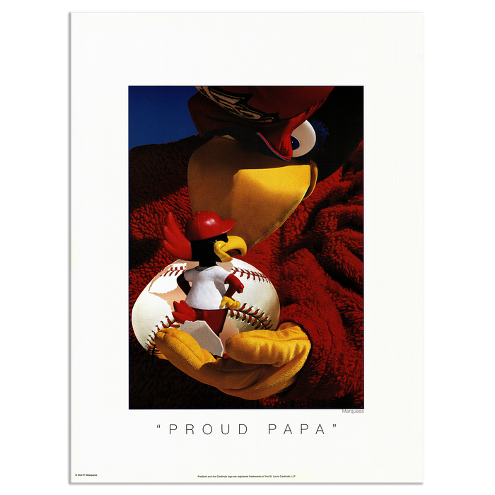 Proud Papa Poster | The Baseball Fine Art Series is a collection of art photos that glorify, our great national pastime, BASEBALL.