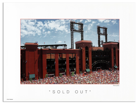 Sold Out Poster | The Baseball Fine Art Series is a collection of art photos that glorify, our great national pastime, BASEBALL.
