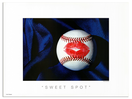Sweet Spot Poster | The Baseball Fine Art Series is a collection of art photos that glorify, our great national pastime, BASEBALL.