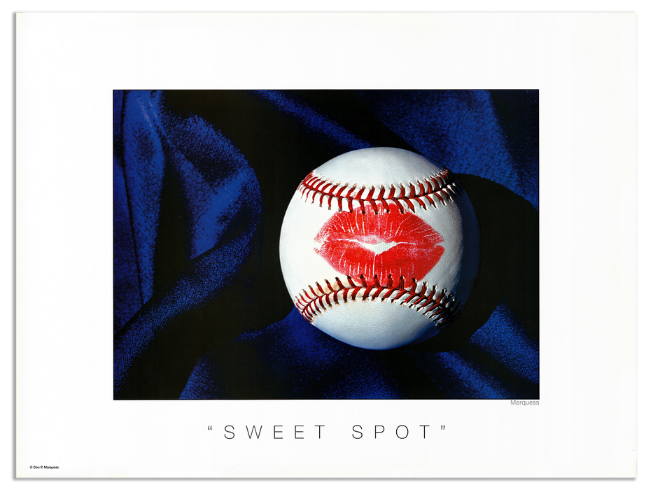 Sweet Spot Poster | The Baseball Fine Art Series is a collection of art photos that glorify, our great national pastime, BASEBALL.